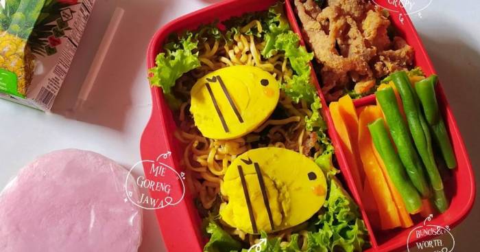 Resep Bento lunchbox - ide bekal anak sekolah oleh Lailazegaff - Cookpad Tips Membuat Bento Box Anak Sekolah